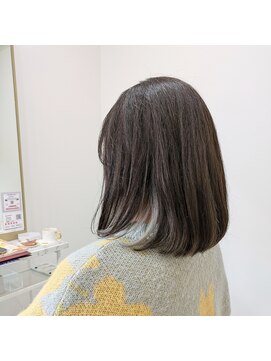 ガーネットプラス(Garnet+) ロブ◎インナーカラー（シルバー）