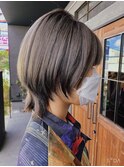 逆インナーカラー/ショートウルフ
