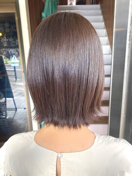 アヴァンス 天王寺店(AVANCE.) 艶感カラー×ピンクブラウン