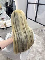 シーバイスリー 綱島(C×3)&nbsp;アウターカラー × 抜きっぱなしホワイトブロンド