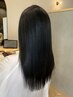 【究極の絹髪へ】髪質改善ストレート(カット込)＋質感向上トリートメント