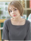透明感ミルクティーアッシュ小顔ウルフカットh4浦和10代20代30代