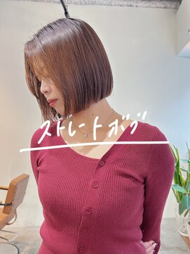 マルケ ドゥ マッシュ(MaruQuee de mashu) 大阪梅田/顔周り/イメチェン/ショート/ボブ/ストレートボブ/20代