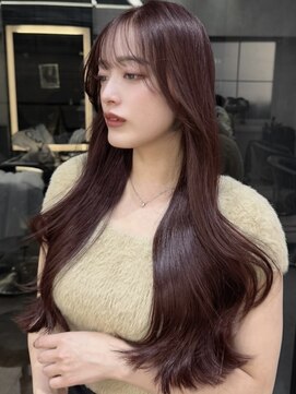 ロンドアヴァントゥス 池袋(Lond aventus) ミディアムレイヤーカット/レイヤー/顔周り/韓国/髪質改善/横浜