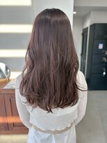 ヘアー アイス 御器所本店(HAIR ICI) ブリーチなしカラーココアブラウン秋カラー冬カラーレイヤー