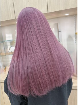 ナビバイケンジ(NaVI by KENJE) 【NaVI/伊藤】ブリーチありピンクカラー