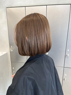 ザザ ZA/ZA 茗荷谷 大人の艶ボブ/茗荷谷美容室