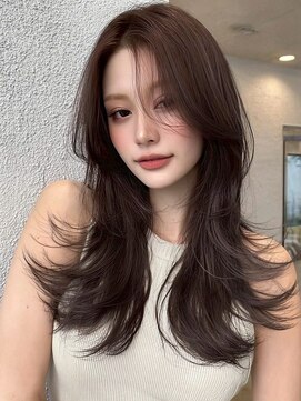 ノイズ エコル(Hair&Make NOISM ekolu ) 大人可愛い20代30代40代小顔ウルフレイヤーボブ韓国ロング