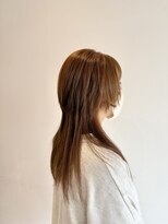 ペスカケイクリエイティブ(PESCA K-CREATIVE)&nbsp;やわらかベージュブラウンのロングクラゲウルフ