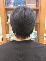 プランタンアヴェダ(printemps AVEDA)&nbsp;カットで魅せる　ハイブリッドウルフ