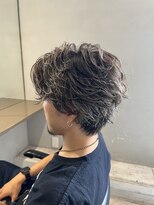 リズ(re's)&nbsp;白髪ぼかしハイライト×パーマ