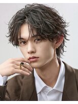 アストラ(ASTRA)&nbsp;MEN’S HAIR/波巻きツイストスパイラル/リバースセンターパート