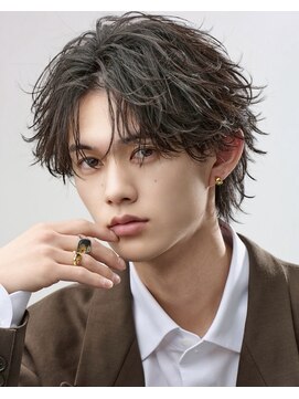 アストラ(ASTRA) MEN’S HAIR/波巻きツイストスパイラル/リバースセンターパート