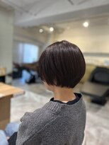 ソイクフ 四条大宮店(SOY-KUFU) ショートカットショートボブマッシュショートオリーブグレージュ