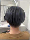 ブリーチカラー◎ネイビーグレージュ