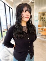 ユイマァル 岡山(YUIMARL)&nbsp;岡山パーマ20代30代40代顔周りカットデジタルパーマロングパーマ