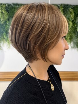 ビューイースト 亀戸 錦糸町(VIEW EAST) 顔型別ヘアスタイル/似合わせ診断/ショートボブ/小顔