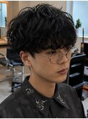 シャドウパーマ/ツーブロック/千葉駅/アクティブショート/関祐翔