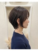 ヘアーサロンブランコ(hair salon blanco)&nbsp;大人可愛いひし形ショートボブ