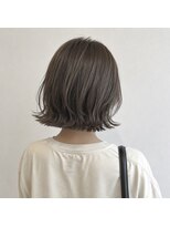 アンリエラ(Unliera)&nbsp;レイヤーボブ/外ハネボブ/グレージュ/松山市美容室
