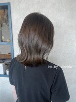 イロバイルポポル(iro...by rupopolu) ワンカラーで透明感◎ミントベージュ