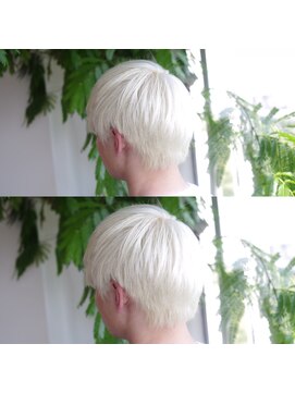 ザ オーダー(THE ORDER) ホワイトヘアケアブリーチ韓流マッシュツイストスパイラル