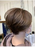 ファションカラー+ハイライト