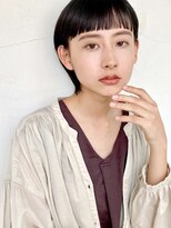 アンジェリカ(Angelica) 黒髪ショート×眉上バング