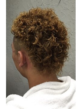 ヒロギンザ 浜松町店(HIRO GINZA) 金リッジパーマ<ヒロ銀座/メンズ/理容室/浜松町/大門>