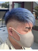 ノムヘアー(NOMUHAIR) クロップでフェードなバーバースタイル