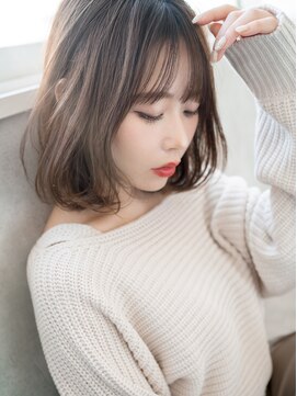 クラッチ 天王寺(CLUTCH) シンプルボブ×イルミナグレージュ