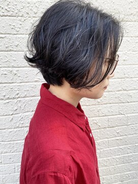 モリオ フロム ロンドン 成増店 【morio成増/玉井】パーマ ハンサムショート