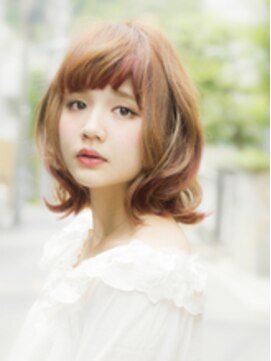 エーアイ 千石 巣鴨 白山店(Ai HAIR) オレンジアッシュカラー