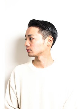 モリゲン フェローシップ レグ(MORIGEN fellowship REGU) サイドパートかき上げフェードカット1002