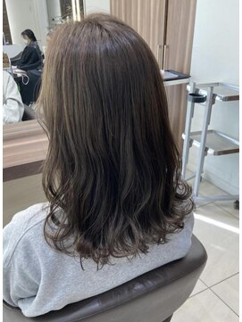 ニコ(NICO by KENJE) 【松田有美子】ロング/オリーブベージュ