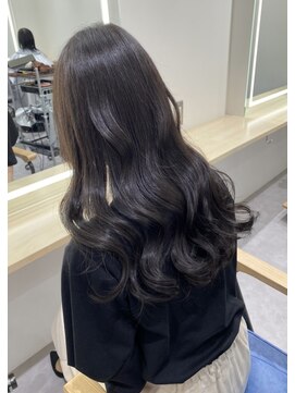 ソヨン 名古屋店(SOYON) 【お客様スタイル】暗髪 透明感カラー ブルーバイオレット