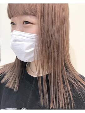 ハイプ(HYPE) 【藤沢/辻堂】ぷつっとカット/ミルクティーピンク/ベージュ