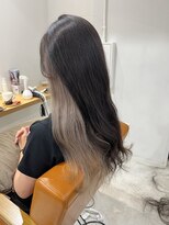 ネイロ 錦糸町(NeiRo)&nbsp;くびれヘアビタミンカラーメルティカラーセンターパート着物ヘア