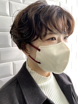 アピィス(APPiiS) コンパクトショート×パーマ