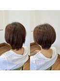 50代/定期カット☆ショートヘア