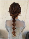 編み下ろし/結婚式/参列