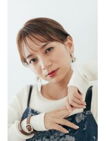 ヘアーラウンジ エゴ(Hair Lounge EGO) お手入れ簡単♪束感フレンチショート　シースルー前髪　武蔵新城