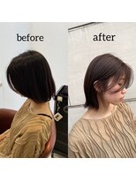 IJK 表参道&nbsp;韓国風「顔周りレイヤーボブ」