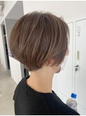 丸みハンサムショート