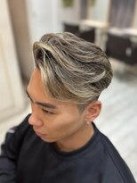 ゴウトゥデイ 渋谷MODI店(GO TODAY)&nbsp;“外国人風”【バレイヤージュ風ハイライト】渋谷/渋谷駅/メンズ