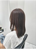髪質改善/顔周りレイヤー*明るめ艶グレージュカラー