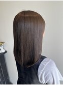 色落ち可愛いブラウン