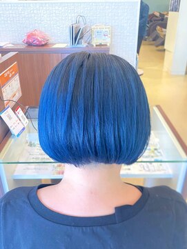レクラ 清須店(L'eclat) ブルー×ハイライト