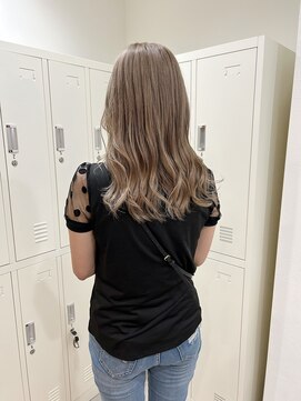 キノ(kino) ケアブリーチダブルカラーミルクティーベージュ