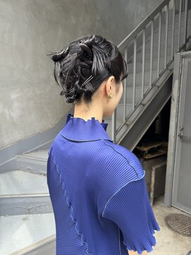 ビビト(bibito) bibito ヘアセット ヘアアレンジ チャイナ ボブアレンジ